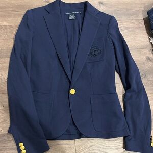 Ralph Lauren Navy Blazer with Gold Buttons